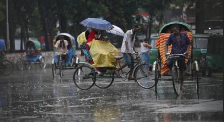 বুধবার থেকে তিন বিভাগে বজ্রসহ বৃষ্টির আভাস