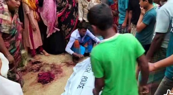 মামলায় সাক্ষ্য দেয়ায় পরিবারের সদস্যদের সামনেই দা দিয়ে কুপিয়ে হত্যা