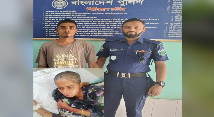 নওগাঁর মহাদেবপুরে হাত-পা বেঁধে নির্যাতনের পর স্ত্রীর চুল কেটে নিল পাষন্ড স্বামী