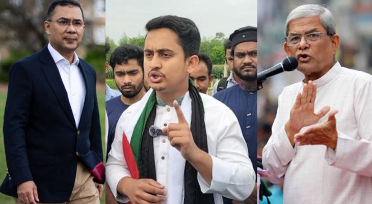 ফেসবুকে তারেক রহমান ও মির্জা ফখরুলকে ট্যাগ করে যা লিখলেন সারজিস