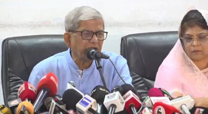 মধ্যমপন্থার রাজনীতি সরিয়ে উগ্রবাদ আনার ষড়যন্ত্র চলছে: মির্জা ফখরুল