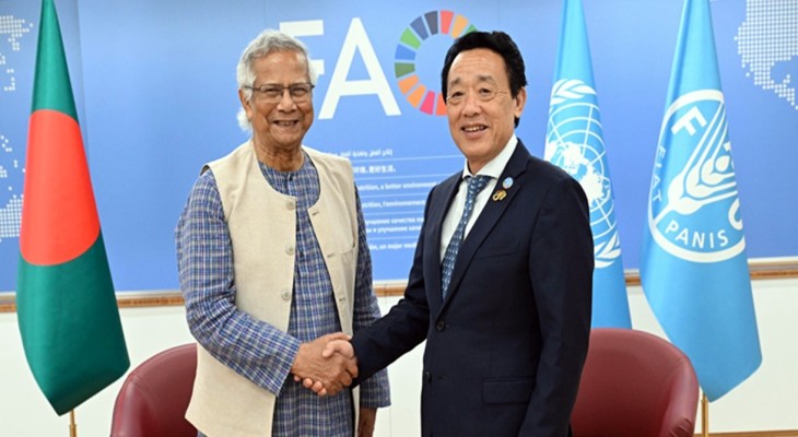 দেশের গভীর সমুদ্রে মৎস্য আহরণে সহায়তার আশ্বাস এফএও মহাপরিচালকের