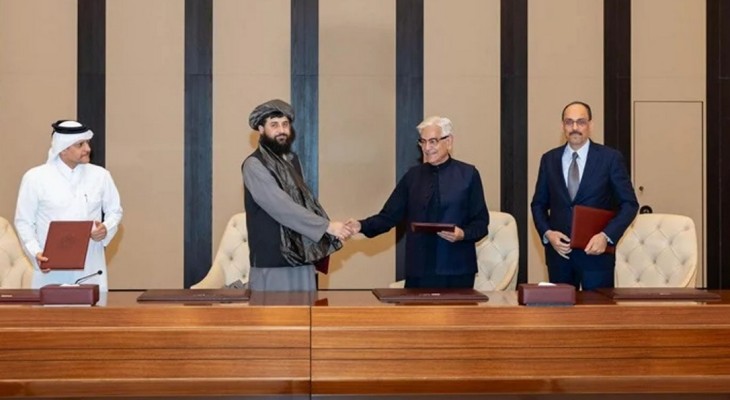 পাকিস্তান-আফগানিস্তানের মধ্যে যুদ্ধবিরতি সই