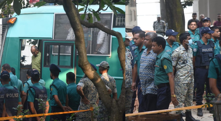 ট্রাইব্যুনাল পরোয়ানাভুক্ত ২৫ সেনা কর্মকর্তার মধ্যে যাদের কারাগারে পাঠালেন