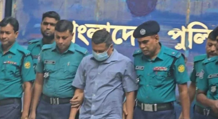 সাবেক আইজিপি মামুনকে ট্রাইব্যুনালে আনা হয়েছে 