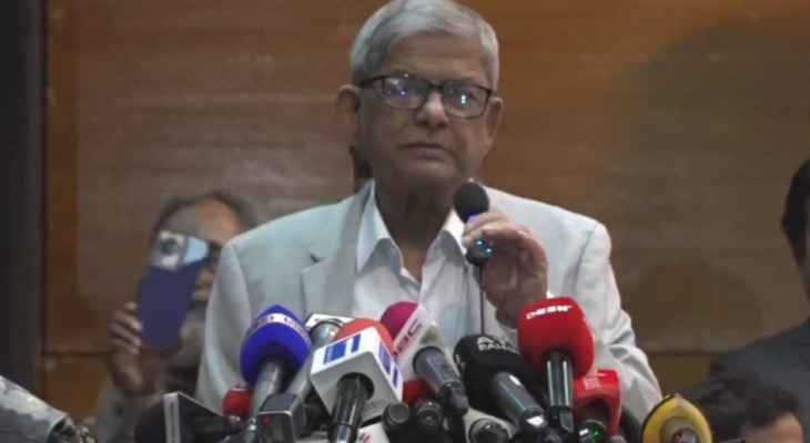 গণভোটের ‘হ্যাঁ’ বা ‘না’ মানুষ বুঝতে পারছে না : মির্জা ফখরুল