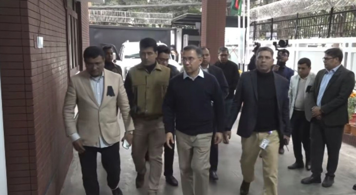 দলের জরুরি সভায় অংশ নিতে গুলশান কার্যালয়ে তারেক রহমান