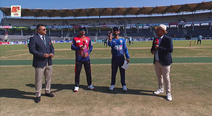 টস হেরে ব্যাটিংয়ে রাজশাহী