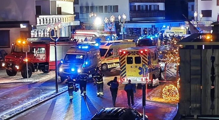 সুইজারল্যান্ডে নববর্ষের পার্টিতে ভয়াবহ বিস্ফোরণে একাধিক নিহতের খবর