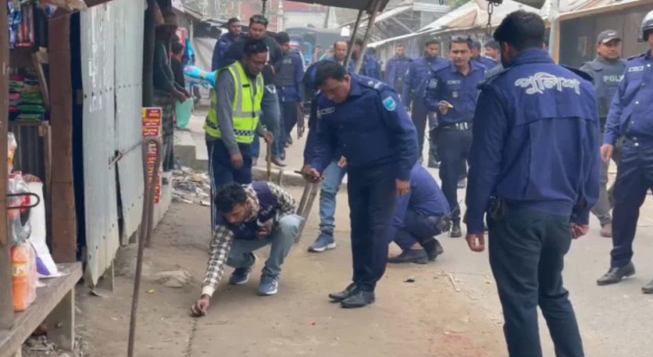 শরীয়তপুরে সংঘর্ষে ককটেল বিস্ফোরণে যুবক আহত