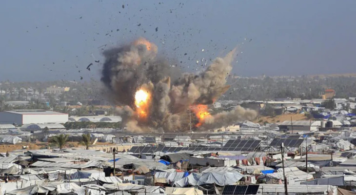 গাজায় বিমান হামলা চালিয়ে ৩২ ফিলিস্তিনিকে হত্যা করল ইসরায়েল