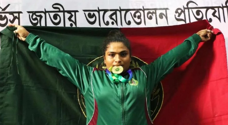 নিষিদ্ধ হলেন তারকা ভারোত্তোলক মাবিয়া!